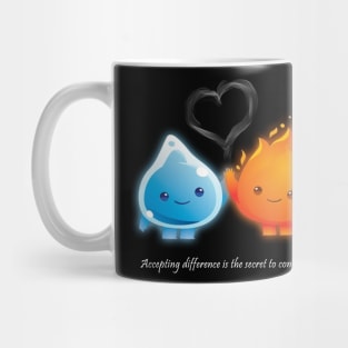 Accepting difference is the secret to continuity Mug